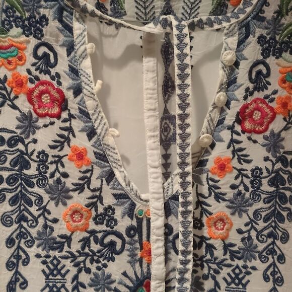 Johnny Was Chelsee Blouse XS - Picture 3 of 9